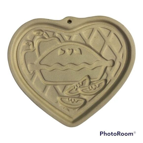 Pampered Chef Welcome Home Heart Cookie Mold 1998 Family Heritage Collection - Picture 1 of 4